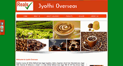 Desktop Screenshot of jyothioverseas.com